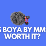 A banner image with a picture of Boya By MM1 microphone, and the text reads, "Is Boya By MM1 worth it?"